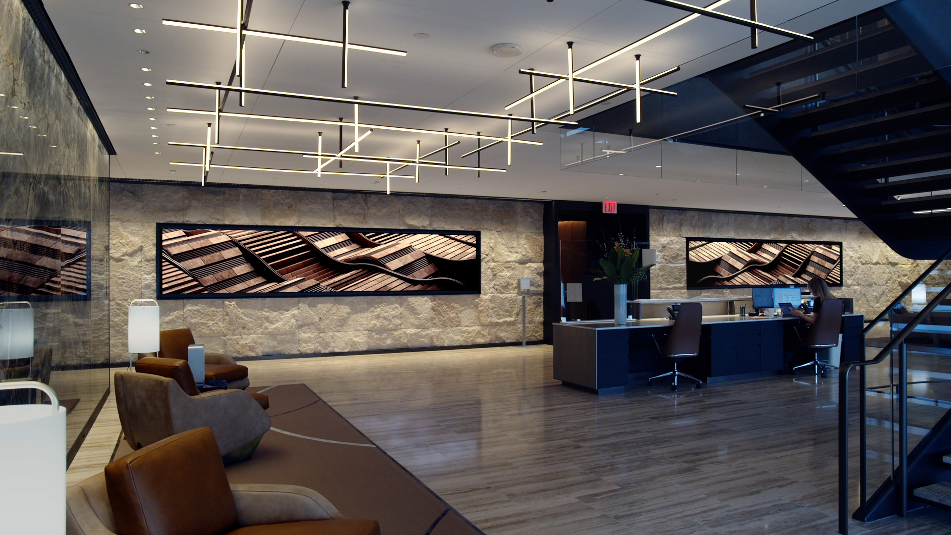 Lobby Screens – 30 Hudson Yards
